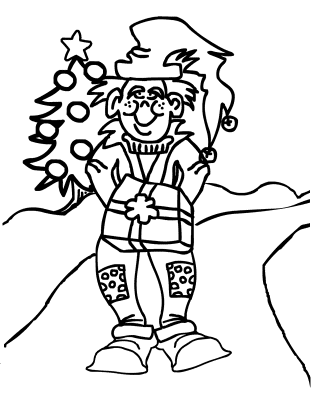 Święty Mikołaj kolorowanki